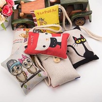 In addition to formaldehyde carbon bag interior ornaments doll bamboo carbon bag home decoration to smell formaldehyde active bamboo charcoal bag