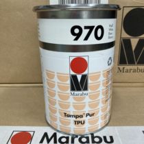 Marabu German Marabu ink TPU970 White MCXA980 black silk screen printing ink