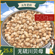 Chuanbei 50g Chuanbeimu Chinese herbal medicine Chuanbei grain sulfur-free Sichuan non-wild Fritillaria children and the elderly are available