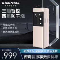 Angel water dispenser cabinet type vertical household warm water dispenser Y2686LKD-J-N external chassis heating