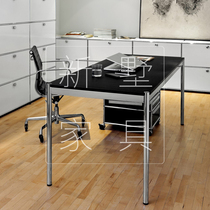 Nordic metal conference desk desk modern minimalist table table Workbench computer desk table writing desk long table