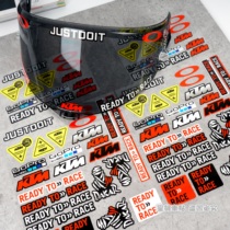KTM DUKE390 RC390 790 890 1290 1090 Modified Lens Stickers Helmet Decorative Stickers