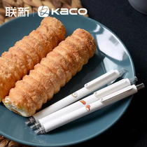 Dorothy day joint name kaco gel pen Jing point 3 into WINK bread Pen Press simple design students write signature pen with examination