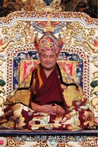 The portrait of the Khenpo guru the portrait of Ningma The Guardian of the Yangchangjian the painting of the Thangka Qu the Rinpoche