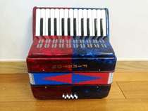 Fu Shi Le Accordion 25 Key Eight Bass 8 Bass Professional Accordion Entertainment for the Elderly