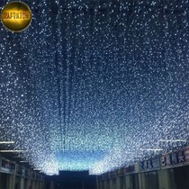 LED color light string light Flash light Icicle light Waterfall light Starry Christmas Day outdoor waterproof net red light 