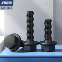 Class 10 9 External Hexagon Flange Face Bolt Increase Cap Screw Flange Screw M5M6M8M10M12M14M16