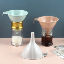Nordic simple style funnel household plastic oil bucket large and small diameter funnel liquid sub-packed wine Winder