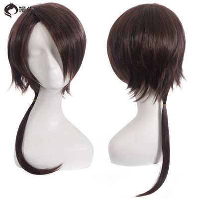 taobao agent Cosplay wigs and swords, Cosplay, Dance California California Light Brown -shaped Anime characters