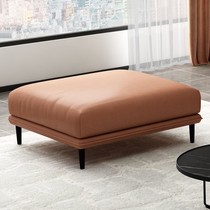 Square sofa small stool changing shoes stool stool office pedal solid wood can be customized technology cloth pedal sofa stool