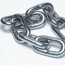 6mm galvanized iron chain dog chain warning chain welding anti-theft chain lock car chain hanging chain fence chain protection chain
