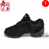 Sasha dance shoes womens style increased cloth square dance shoes black strip modern dance shoes soft soles jazz dance shoes