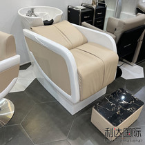 New Ceramic Basin Beauty Hair Salon Bed Sitting Type Net Redness Hair Salon Special Flush Bed Upscale Semi-Lying Tide Store