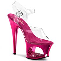 Pleaser pole dance shoes 18cm super high heel MOON performance special high heels American imported brand