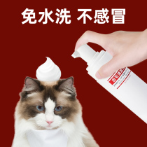 Kojima Japanese pet cat wash-free foam shower gel dog wash shampoo dry cleaning powder kittens deodorant