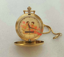 In commemoration of the 125120th anniversary of the birth of Chairman Mao and Prime Minister Zhou two gold diamond gold pocket watches