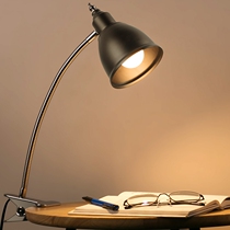 Clip table lamp LED eye protection light Primary school light desk lamp Dormitory Dorm Room Bed head lamp clip-type dimming reading lamp