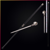 Metal hand cane sword King scepter Gods hand cane claw Christmas stage COS props unbladed