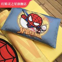 Class A children 60 kindergarten pillowcases baby Spider-Man cotton small pillowcase 30x50cm Cartoon Summer
