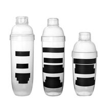 Xicha model snow cup black line line line line cup milk tea scale snow bottle hand shake Cup