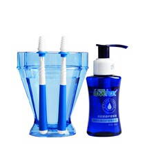 Ai breathing nasal wash essence salt pot stick brush head Adult childrens household manual nasal flushing cleaning set