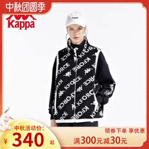 Kappa Kappa women sleeveless vest 2021 autumn new casual two-sided vest sports warm mens coat