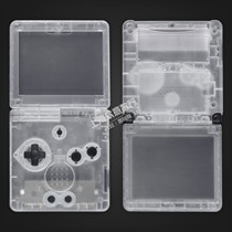 Nintendo GBASP white through shell GBASP Game Console Replacement case GBASP shell SP transparent shell