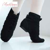 sansha sansha jazz dance shoes adult high boots men canvas lace dance shoes soft bottom women practice shoes