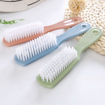 Long handle plastic shoe brush household bristle cleaning shoe washing artifact special plate brush does not hurt shoes small brush