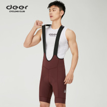 deer Lingyun Plus high-end riding back belt pants male bike summer road car bike shorts speed dry double arrow