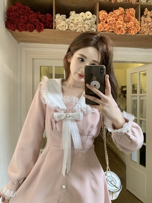 taobao agent Spring summer long skirt, design dress, plus size, french style, bright catchy style, mid-length, trend of season