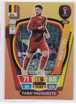 Panini PANINI 2022 World Cup Card 292 FF Belgium Mertens