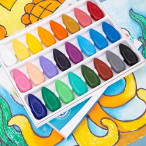 Del water droplets crayons are safe for children without oil painting sticks and poisonous washable kindergarten baby does not dirty hands 12 colors 24