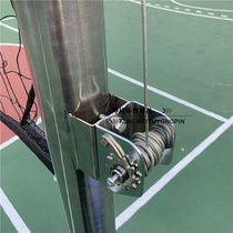 Plating volleyball tennis badminton Post special tightener wire rope tightener hand-cranked wire tightener