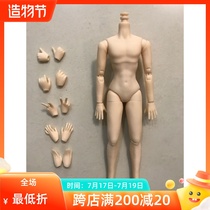 Flat-chested male doll HobgobLin ob24 plain body 6-point baby 1 6-soldier small ragdoll universal type
