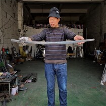 Longquan Integrated Knife Sword Hundred Steelmaking High Manganese High Carbon Burning Blade Three laminated steel A Volforged ladle steel grinding unopened