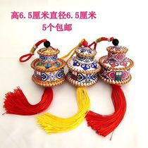 Mongolian handicrafts handmade yurt auspicious car hanging ethnic handicraft decoration pendant