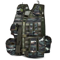 Tactical breathable new 13 - type battle carry back woodland tactical vest camouflage vest carry bag