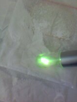 Colorless infrared excitation powder anti-counterfeiting printing oil Toner invisible pigment