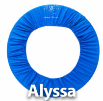 Alyssa art gymnastics circle protective cover-light blue (size 60-90cm) physical color blue-green
