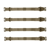 Outdoor tactical molle belt Fixed belt Hierarchy system module accessories Hanging buckle Expansion strap Molle buckle