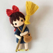 Handmade DIY crochet doll 37 witch kiki electronic illustration tutorial cute baby doll popularity new recommendation
