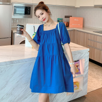Pregnancy Woman Dress Foreign Trade Discount Store Mall Special Cabinet Withdrawal Cabinet Cut Mark Womens Clothing Tailstock Clear Cabin Small Subtrendy Dress