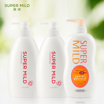 Huirun flowers aromatic silicone oil-free shampoo 600ml * 2 elegant fruit bath gel 650ml home package