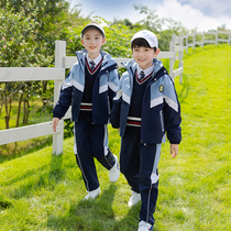 Primary school uniforms assault clothes autumn and winter kindergartens spring and autumn suits childrens class uniforms windbreaker sportswear