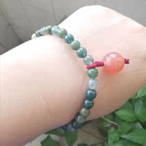 Islamic Hui worship supplies Tesbiha 33 6mm aquatic agate bracelet rosary beads praise beads