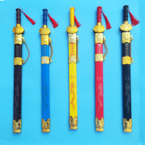 Childrens toy wooden knife wooden sword Blue Dragon Sword boy sword performance bamboo sword sword sword kendo practice knife props