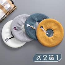 Toilet Cushion Cushion Home Plush Cover Winter Circle Toilet Cover Washers Net Red Toilet Seat Poo Universal cushion