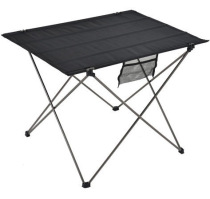 Outdoor ultra-light aluminum alloy portable folding table Picnic table Tea table Camping barbecue square table Small