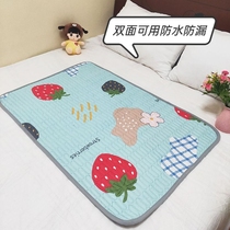 Pure cotton urine isolation pad Baby children baby washable large washable waterproof double-sided winter velvet menstrual aunt pad